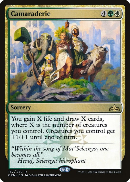 Camaraderie [GRN - 157]