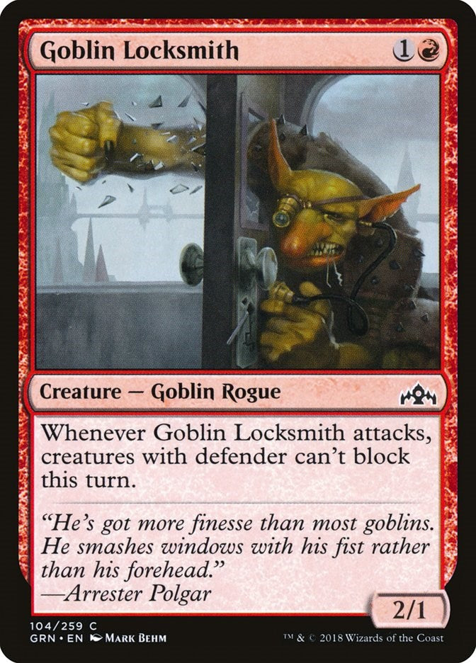 Goblin Locksmith [GRN - 104]