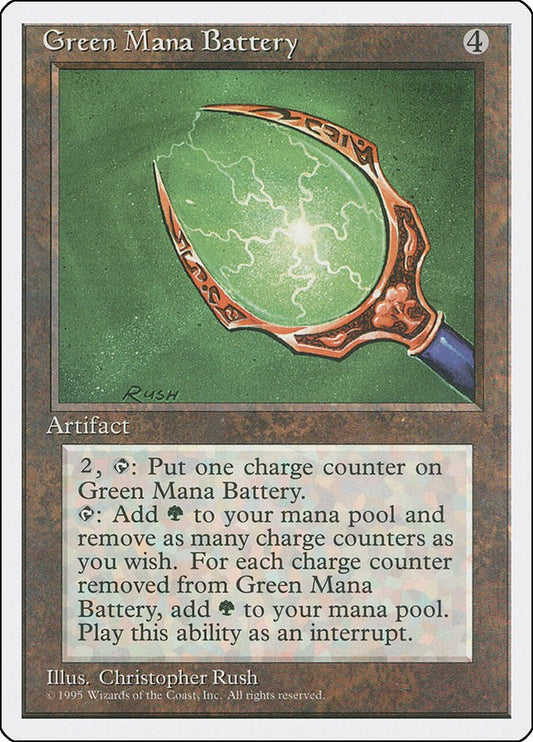 Green Mana Battery [4ED - N/A]