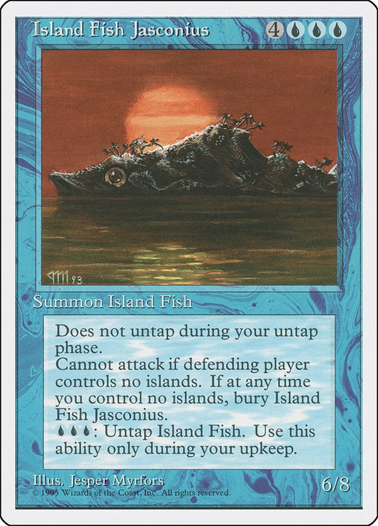 Island Fish Jasconius [4ED - N/A]