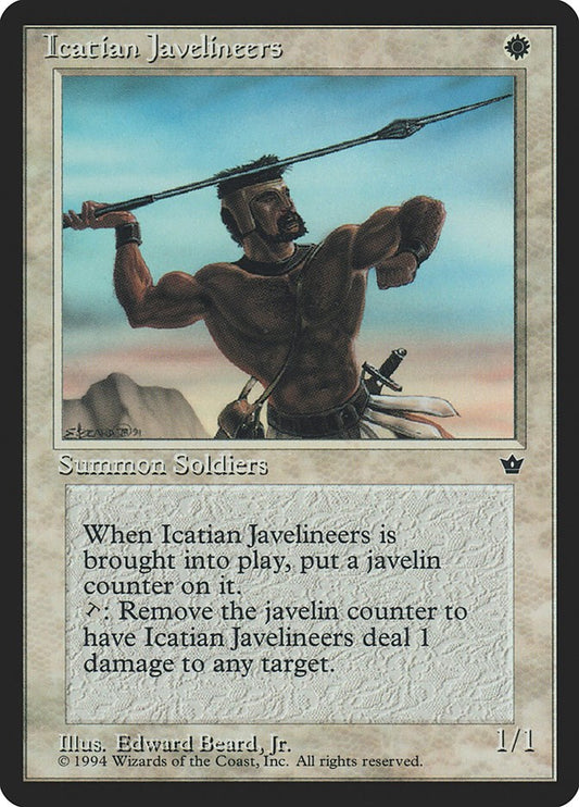 Icatian Javelineers (Beard, Jr.) [FEM - N/A]