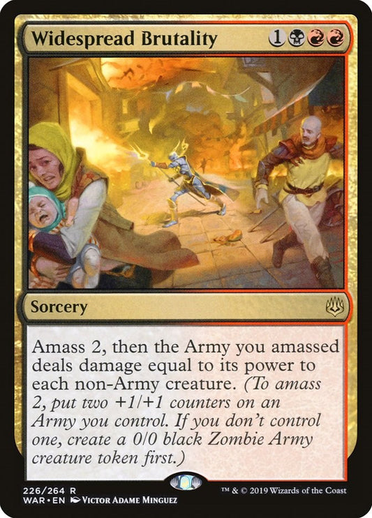 Widespread Brutality [WAR - 226]