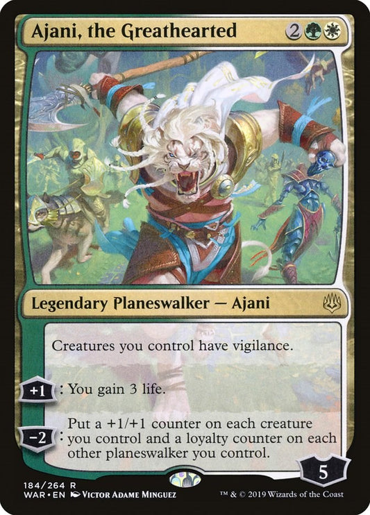 Ajani, the Greathearted [WAR - 184]