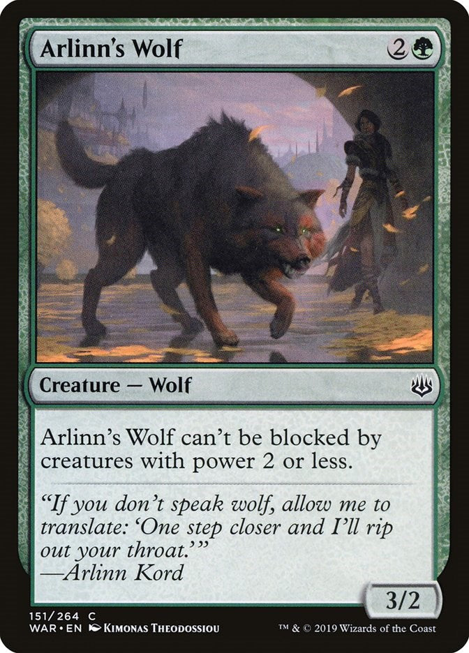 Arlinn's Wolf [WAR - 151]