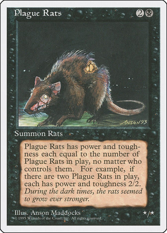 Plague Rats [4ED - N/A]
