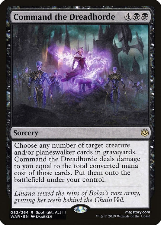Command the Dreadhorde [WAR - 82]