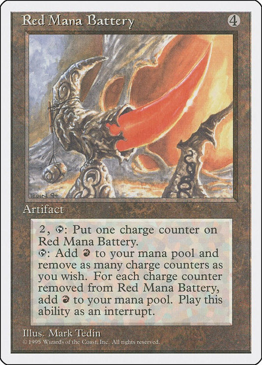 Red Mana Battery [4ED - N/A]