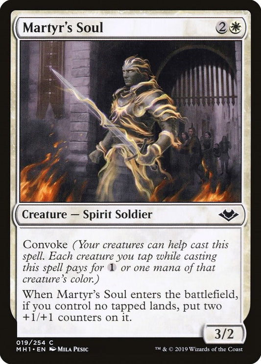 Martyr's Soul [MH1 - 19]