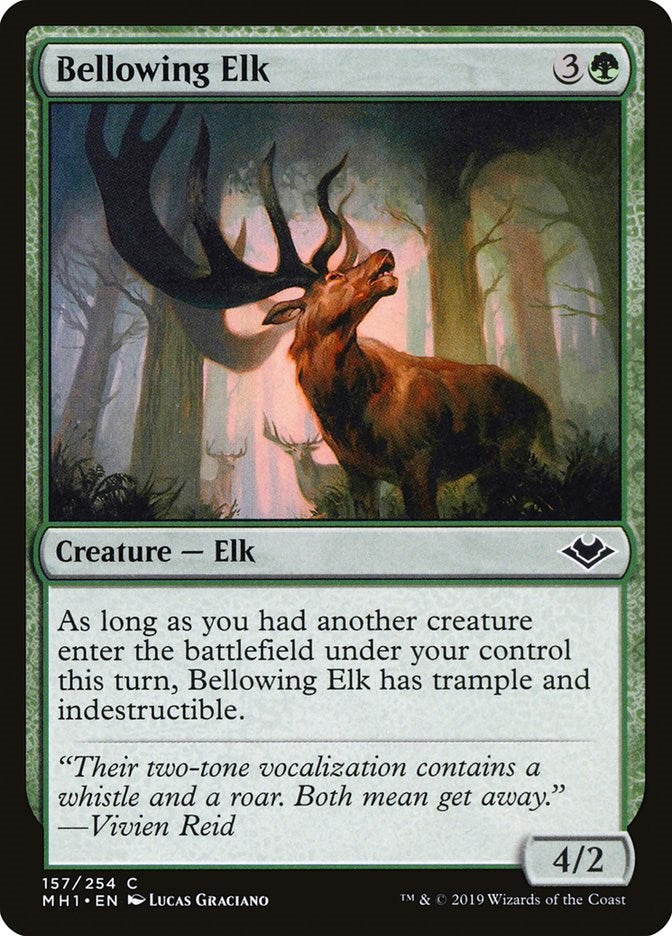 Bellowing Elk [MH1 - 157]