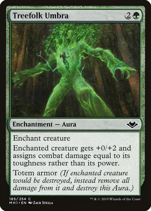 Treefolk Umbra [MH1 - 185]