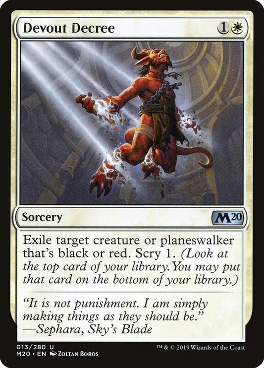 Devout Decree [M20 - 13]