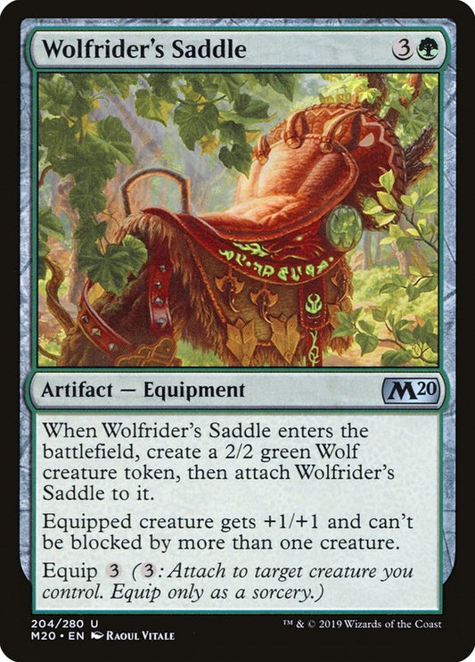Wolfrider's Saddle [M20 - 204]