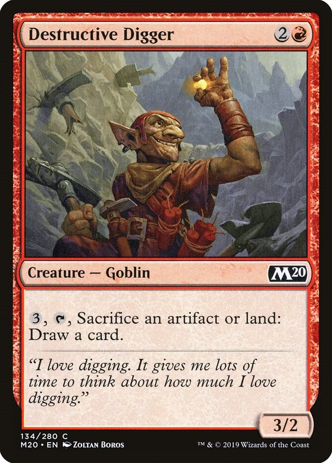 Destructive Digger [M20 - 134]