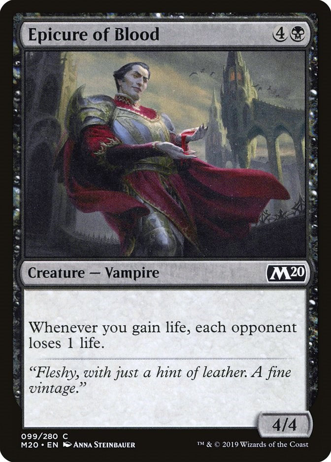 Epicure of Blood [M20 - 99]