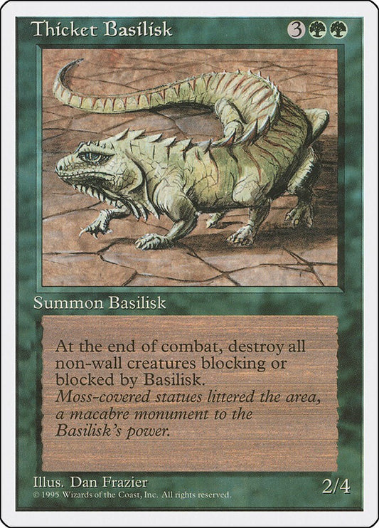 Thicket Basilisk [4ED - N/A]