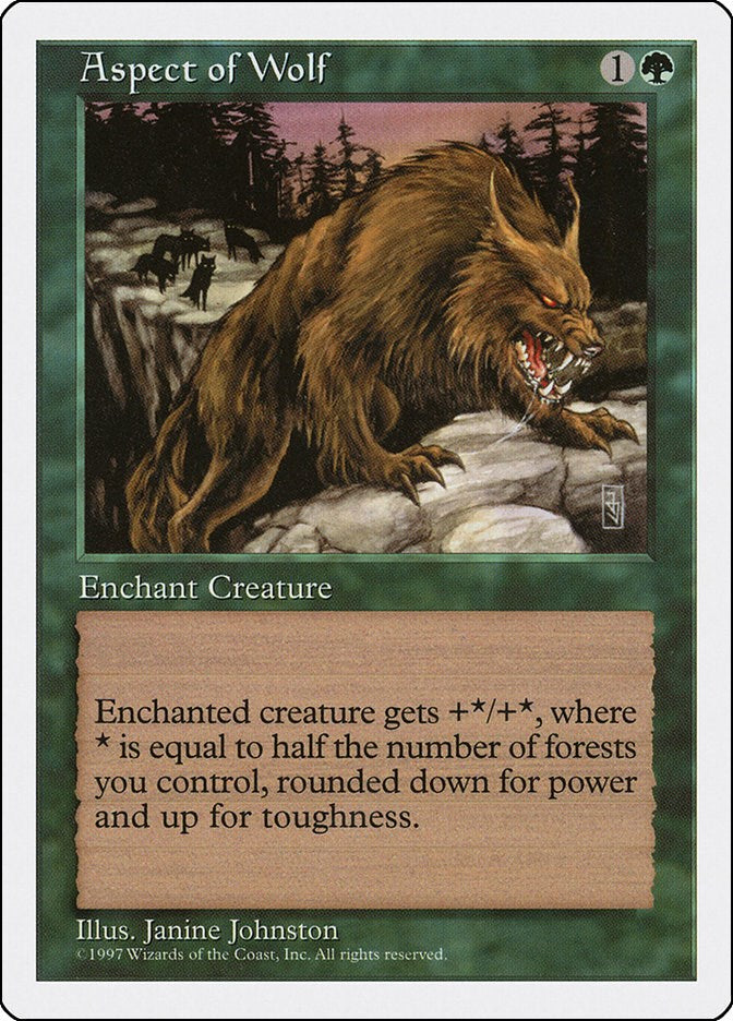 Aspect of Wolf [5ED - N/A]