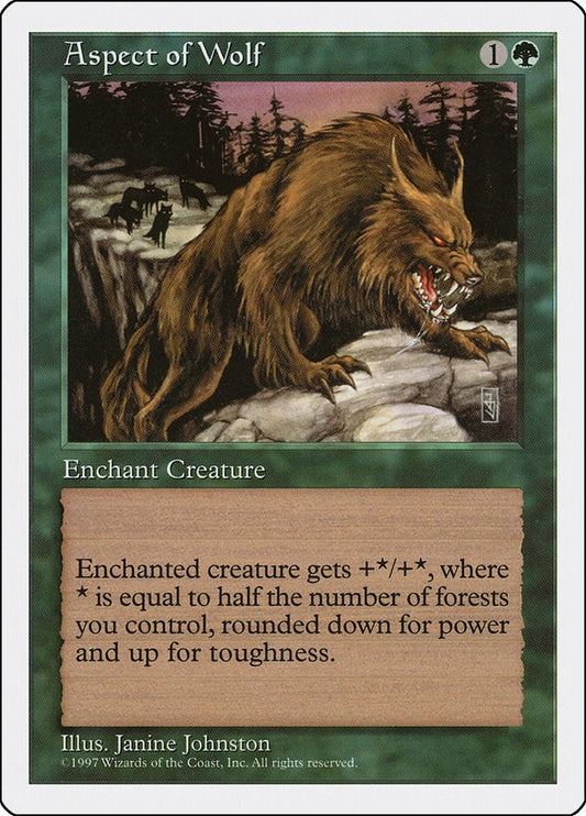 Aspect of Wolf [5ED - N/A]