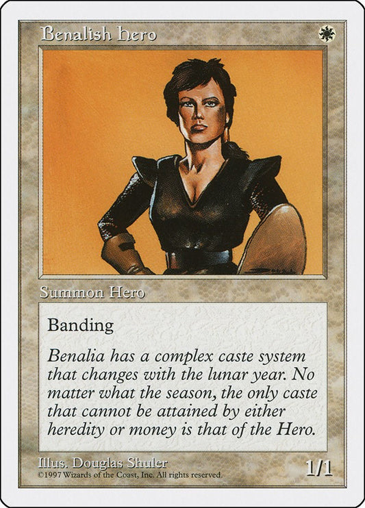 Benalish Hero [5ED - N/A]