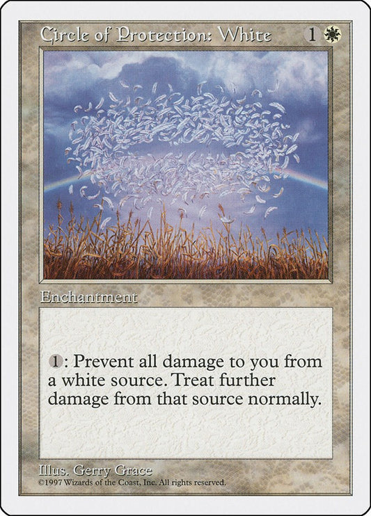 Circle of Protection: White [5ED - N/A]