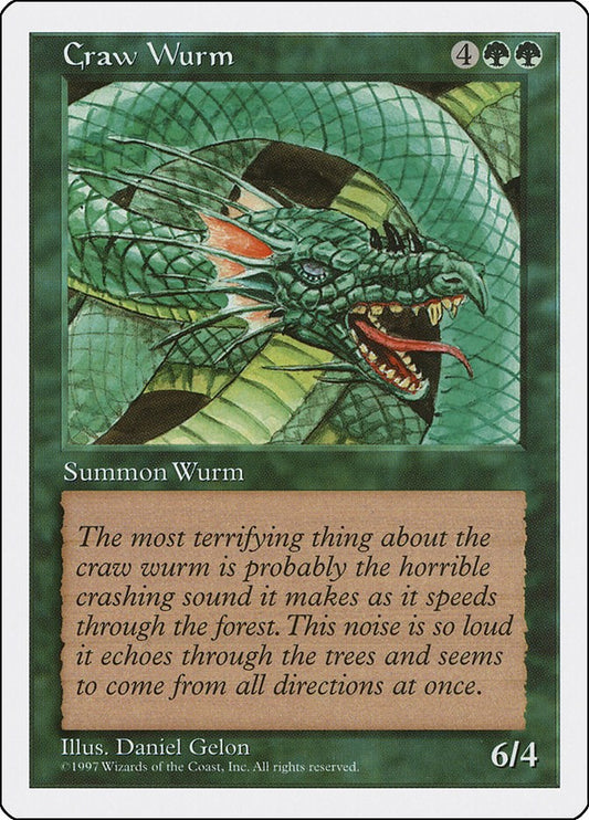 Craw Wurm [5ED - N/A]
