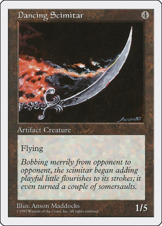 Dancing Scimitar [5ED - N/A]