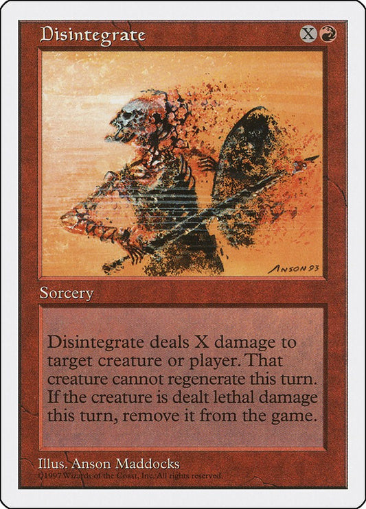 Disintegrate [5ED - 219]