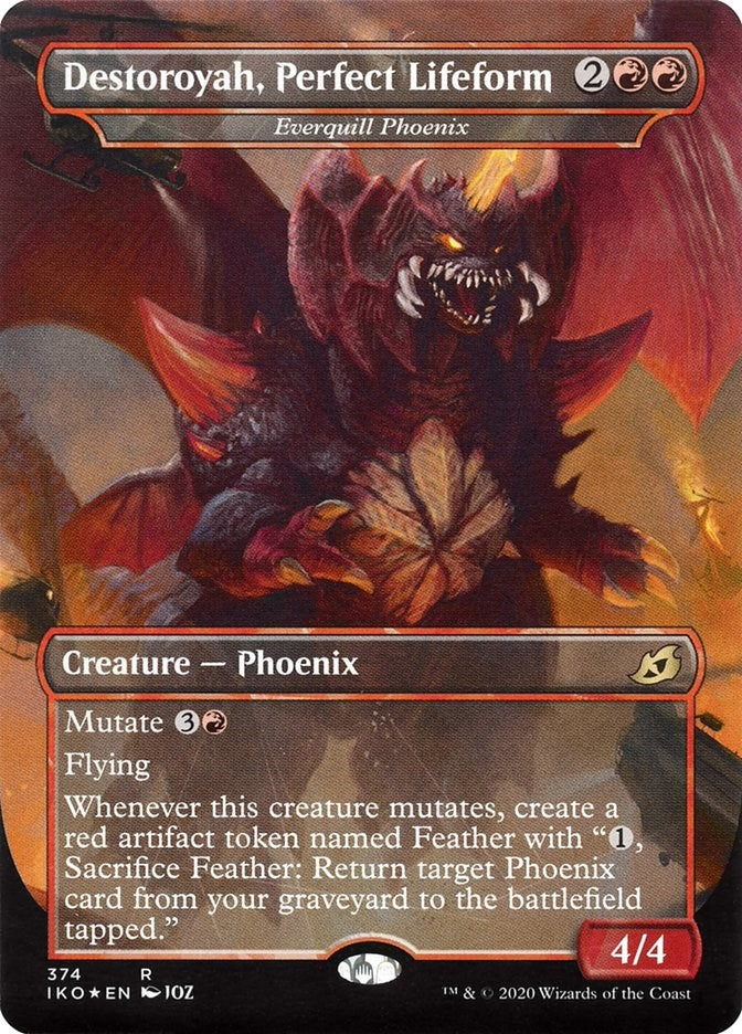 Destoroyah, Perfect Lifeform - Everquill Phoenix [IKO - 374]