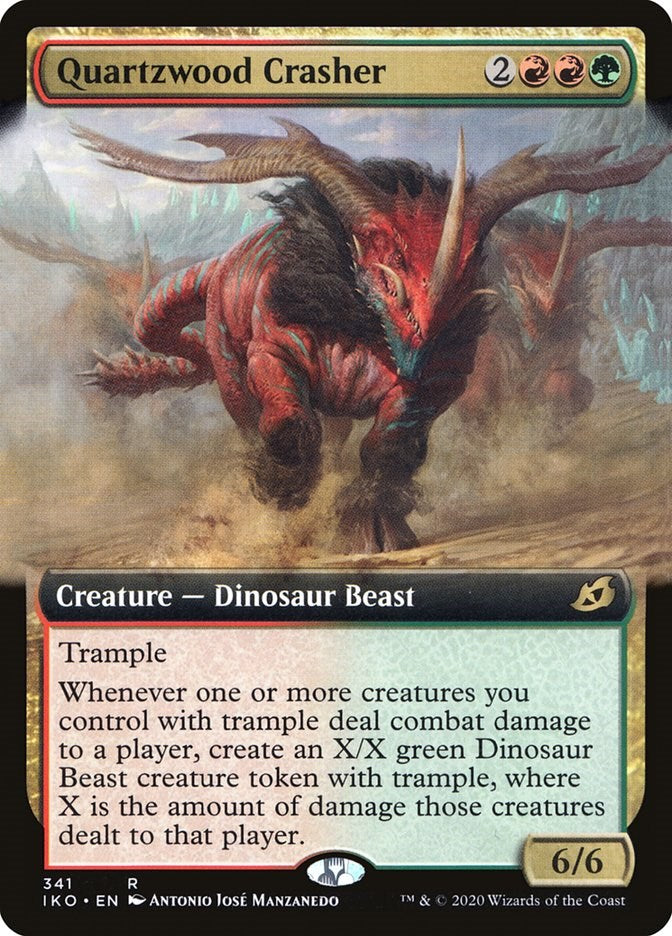 Quartzwood Crasher (Extended Art) [IKO - 341]
