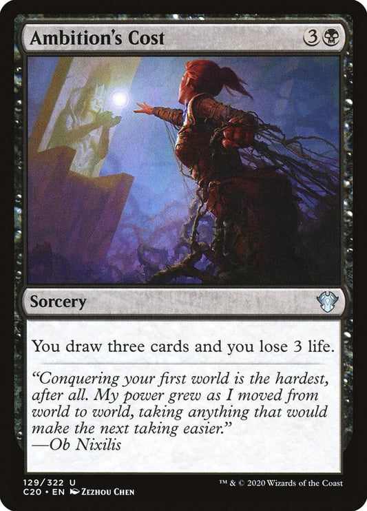 Ambition's Cost [C20 - 129]