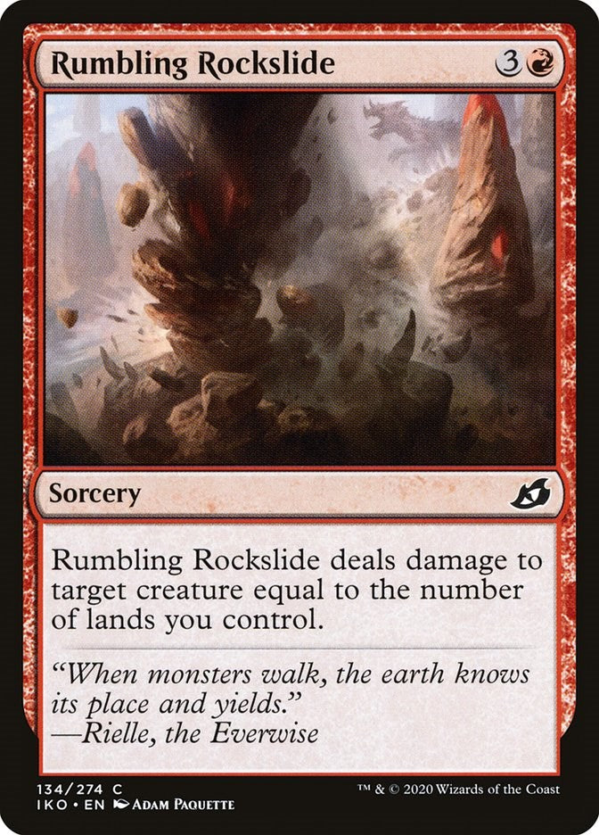 Rumbling Rockslide [IKO - 134]