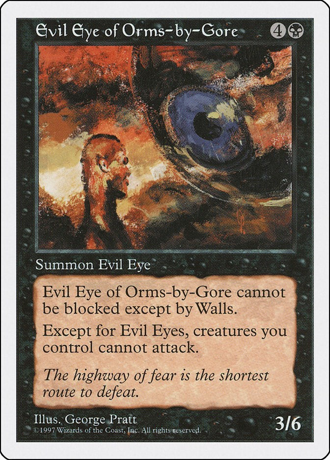 Evil Eye of Orms-by-Gore [5ED - N/A]