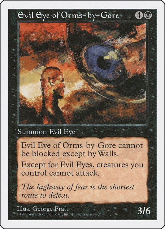 Evil Eye of Orms-by-Gore [5ED - N/A]