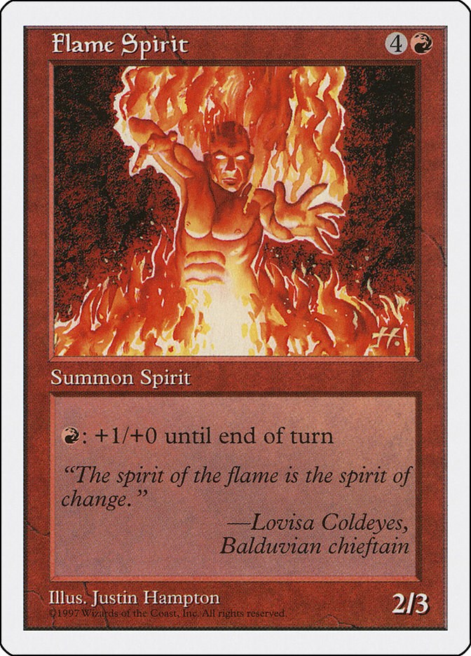 Flame Spirit [5ED - N/A]