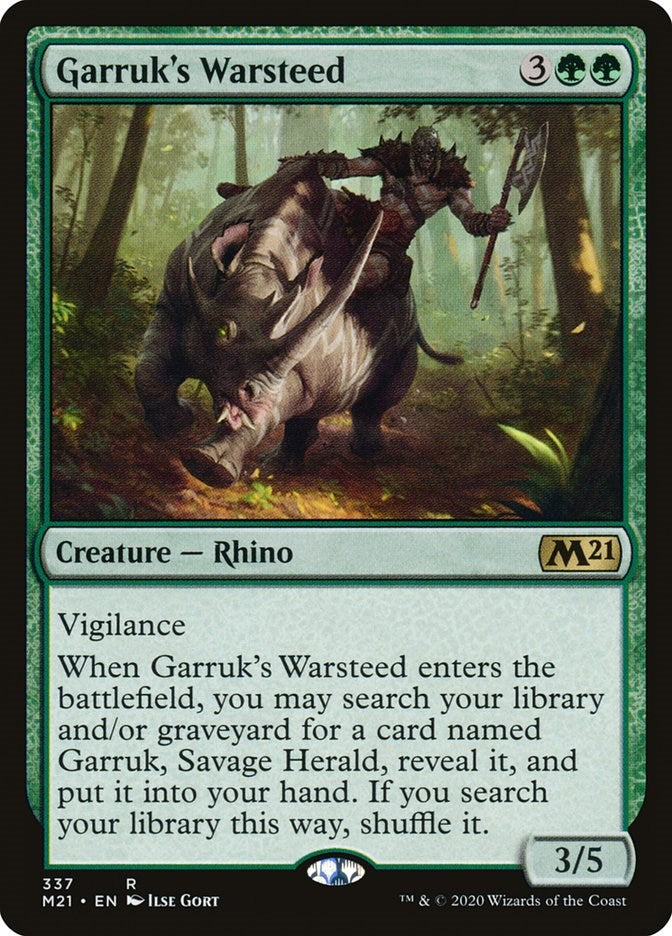 Garruk's Warsteed [M21 - 337]