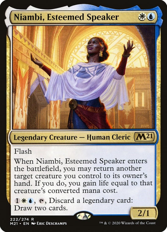 Niambi, Esteemed Speaker [M21 - 222]