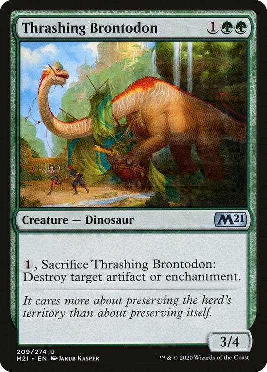 Thrashing Brontodon [M21 - 209]