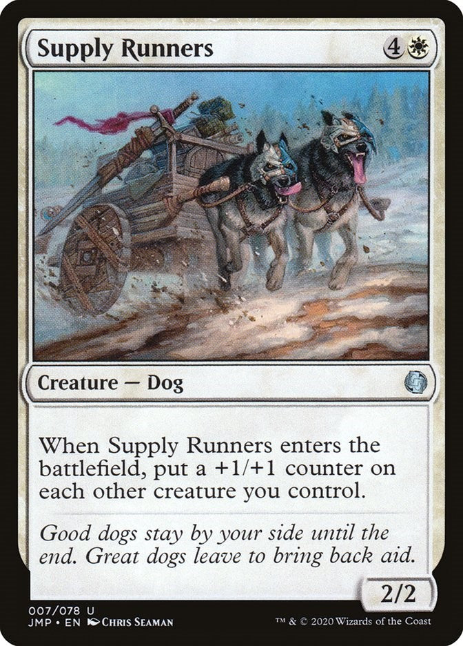 Supply Runners [JMP - 7]