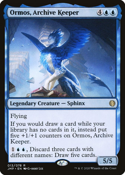 Ormos, Archive Keeper [JMP - 13]