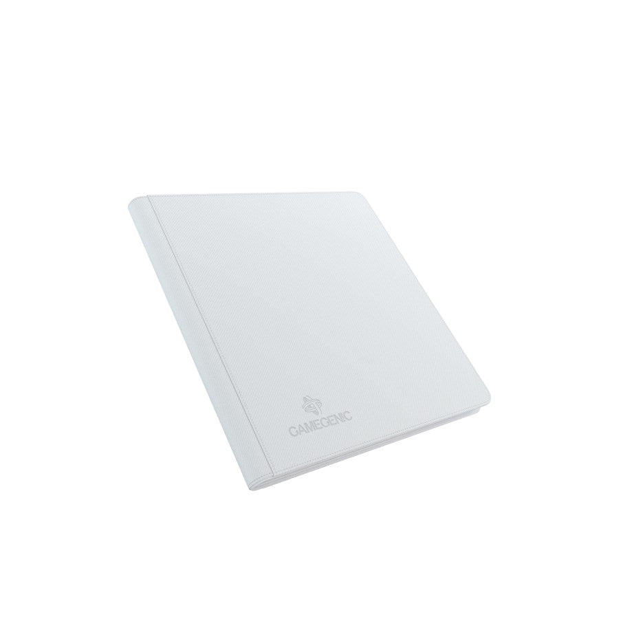 GameGenic Zip-Up Album 24-Pocket Side-Loading - White