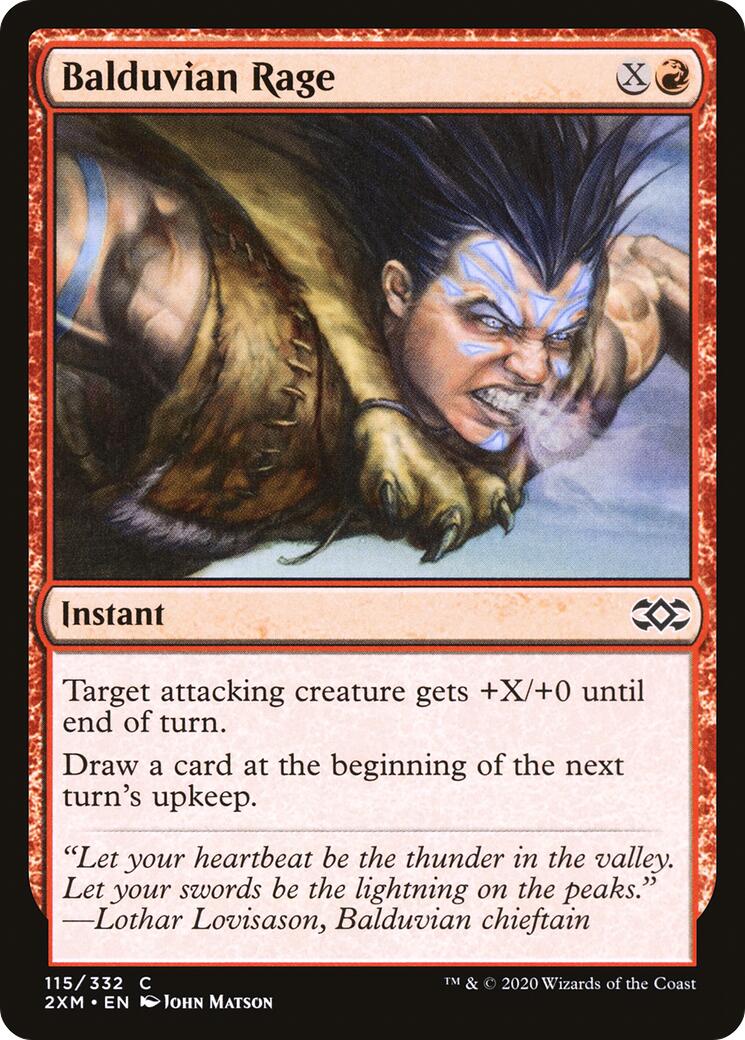 Balduvian Rage [2XM - 115]