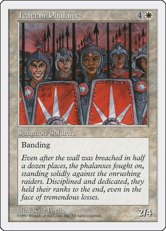 Icatian Phalanx [5ED - N/A]