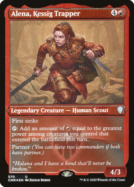 Alena, Kessig Trapper (Foil Etched) [CMR - 570]
