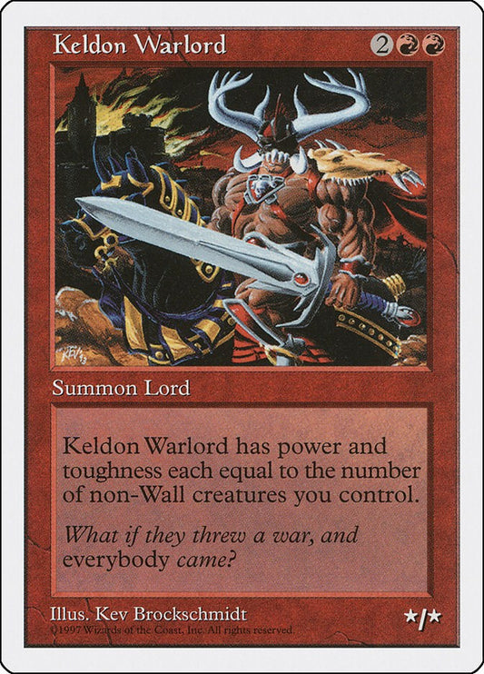Keldon Warlord [5ED - N/A]