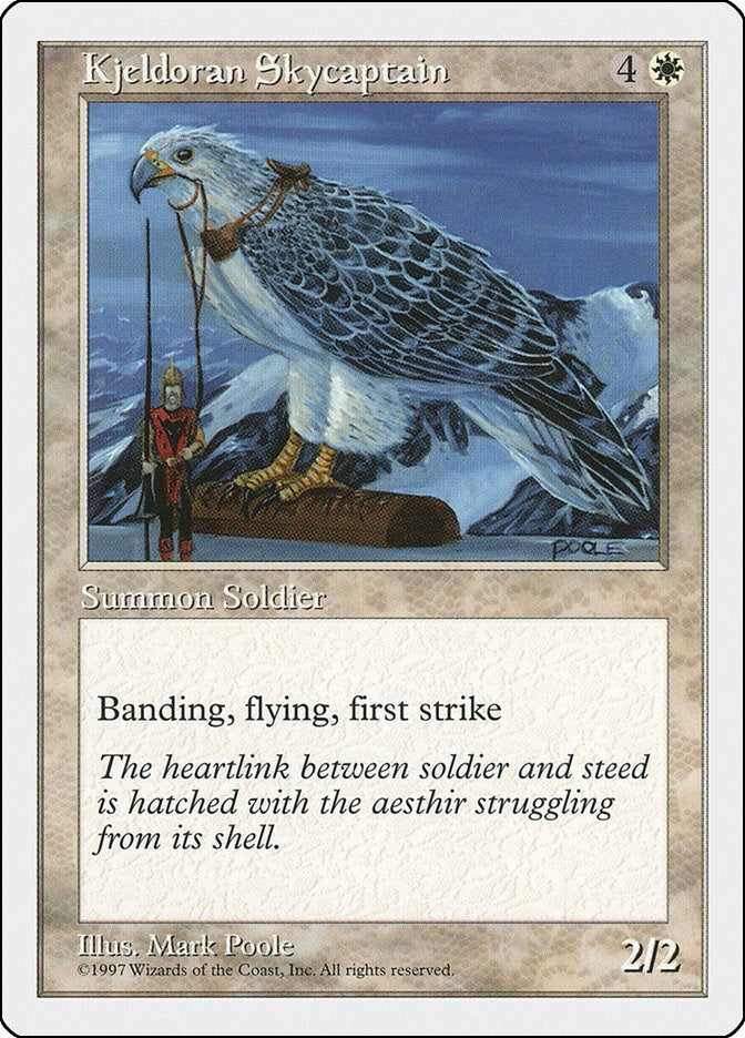 Kjeldoran Skycaptain [5ED - N/A]