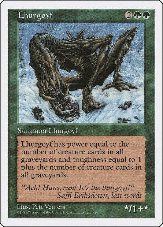 Lhurgoyf [5ED - N/A]