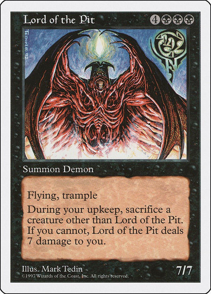 Lord of the Pit [5ED - N/A]