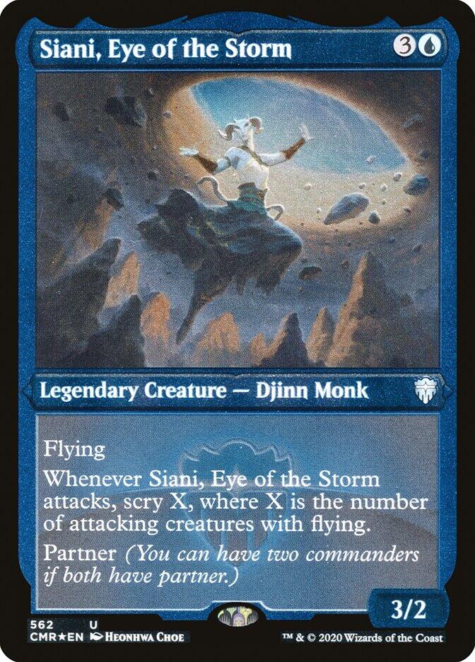 Siani, Eye of the Storm (Foil Etched) [CMR - 562]