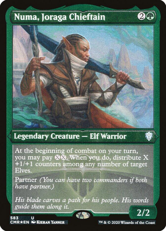 Numa, Joraga Chieftain (Foil Etched) [CMR - 583]