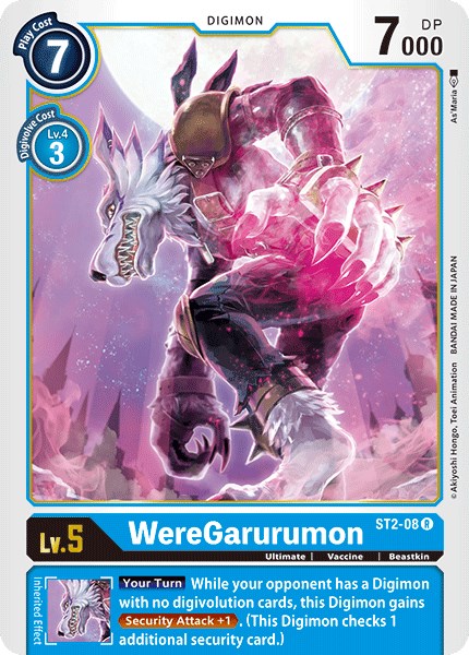 WereGarurumon [ST-2 - ST2-08 R]