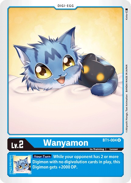Wanyamon [BT01-03A - BT1-004 U]